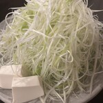 鳥名子 - 備え付けの大量のネギ