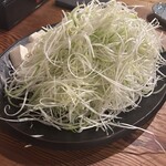 鳥名子 - 大量のネギ