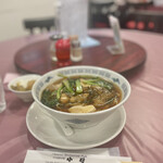 中国料理 小花 - 鮮牡蠣(虫編に豪)湯麺