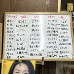 立呑み処 入部酒店 - 本日のおすすめ