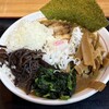 らーめん 八幡屋 - 魚介とんこつラーメン
薬味、キクラゲトッピング