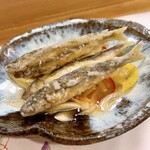 穴子料理と地酒 浅草 川井 - 小鮎南蛮漬け