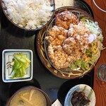 お食事処 山どり - とりから定食五貫盛り