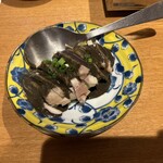 羊肉専門店 辰 - 黒ごまたれバンバンジー