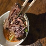 ホルモンさわ 中央銀座店 - 牛タン辛子煮込み