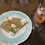 ガレットカフェ華 - シュガーバターのガレット　¥600