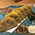 酒湊 - 揚げたて辛子蓮根