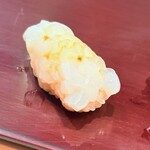 築地 すし Omakase - 白いか（剣先いか）