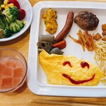 三交イン - 料理写真:オムレツ焼いてくれます♪