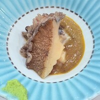 築地 すし Omakase - 煮アワビ