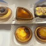 BAKE CHEESE TART Ekie Hiroshima Ten - ○焼きたてタルト モンブランチーズ
                        ○焼きたてタルト焦がしキャラメルベイクドチーズ
                        ○焼きたてタルトミルキーマスカルポーネチーズ
                        ○焼きたてチーズタルト オリジナル
                        ○焼きたてキャラメルチーズタルト