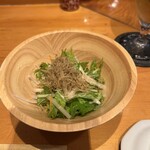 やはしら すし勘 - ランチのサラダ