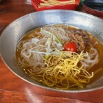 まーさんもげSUN - さっぱりと冷麺！入ってたお肉が甘辛く煮てあり美味しかった