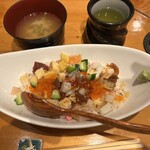 やはしら すし勘 - ランチ　バラチラシ¥1550