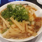 来来亭 - ワンタン麺（＋メンマ）