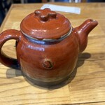 つけ蕎麦 あらた屋 - そば湯も用意してくださいます♪