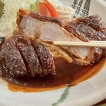 三和 - 厚切り味噌カツ定食（1700円）