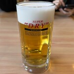 和食レストラン とんでん - ドリンク写真:■生ビール大¥1,045