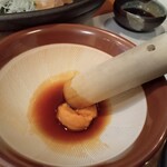 こなす - 雲丹ポン酢