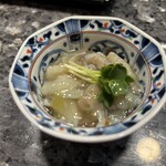 青果店直営酒場 やおやの台所 - たこわさ