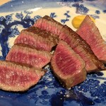 清喜 朔 - イチボのステーキ