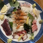 百花亭 - 刺し盛り4人前