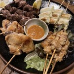 百花亭 - 串盛り3人前