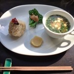 マグノリア - 「玄米菜食モーニング(800円)」。素材は全て無農薬。だからこその染みる味わい。素朴さの中に光る優しさ♫