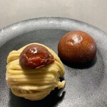 北城屋 - 料理写真:モンブラン大福＆黒たまかりんとう