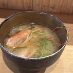 寿司あおい - 味噌汁