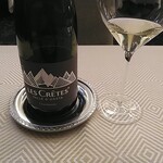 SALONE TOKYO - 白ワインです。ちょっと酸味もありつつ、甘みもありつつ、鰆に合うなと思います。