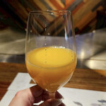 鉄板焼 いちか - オレンジジュース