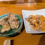 はな花 - 鶏もも炒め　千切り大根