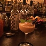 Bar Puerto - 期間限定。柿とかぼちゃのカクテル！