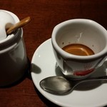 フィーコディンディア - 口直しのエスプレッソ…ちょい、少ないな！