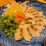 酒肆 黒崎 - 伝助穴子炙り刺身