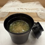 鮨処 暁 -akatsuki- - しじみの味噌汁