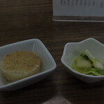 白樺食堂 - ふろふき大根 白菜のお漬物