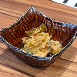 シウマイ堂 正屋 - ザーサイと白ねぎ和え