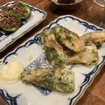 コチソバ 天神店 - ちくわの磯辺揚げ