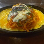 珈琲パーラー P.berry - 料理写真:チーズの鉄板ナポリタン