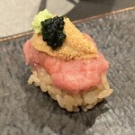 鮨 いつみ - 雲丹、キャビア、ネギトロ