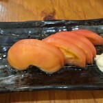 屋台居酒屋 大阪 満マル - トマトスライス