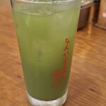 屋台居酒屋 大阪 満マル - 緑茶ハイ