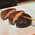 鳥さき而光 - 椎茸