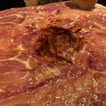 ワインの酒場。ディプント - 真ん中にチョリソー