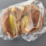 スペイン石窯パン513BAKERY  - 料理写真:はじけ栗あんぱん