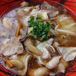 食事処　七福 - いろんなきのこがたっぷり入っています