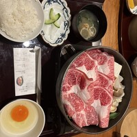 すき焼きと牛まぶし ももしき - 