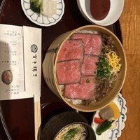 すき焼きと牛まぶし ももしき - 